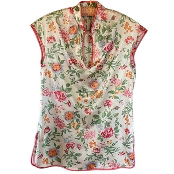 Vintage 1970s Vanity Fair Floral Pajama Set – Size Petite - Picture 3 of 9